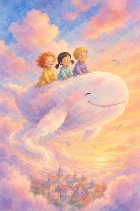 La ballena de las nubes